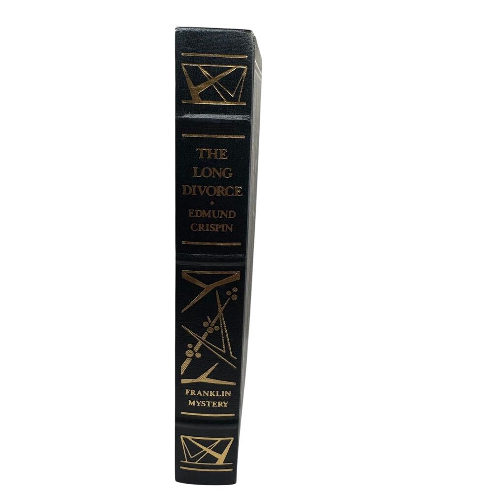 Franklin Library Long Divorce Edmund Crispin Hardcover Mystery - Picture 1 of 7
